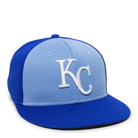 Outdoor Cap Kansas City Royals™ MLB® Replica Structured Solid Panel Hat MLB-400 Fan Gear MLB Kansas City Royals