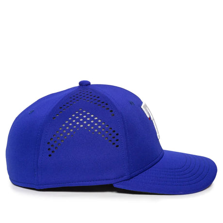 Outdoor Cap Texas Rangers™ Official MLB® Replica Structured Solid Panel Hat MLB-600 Fan Gear MLB Texas Rangers