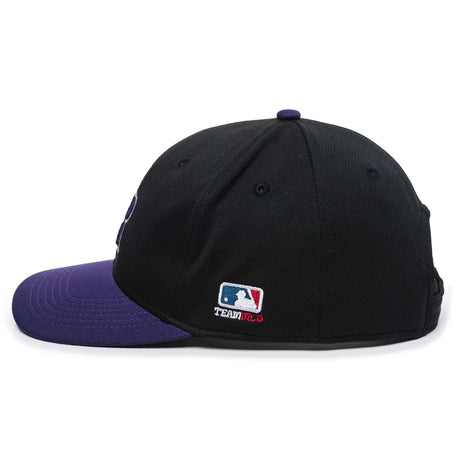 Outdoor Cap Colorado Rockies™ MLB® Replica Structured Solid Panel Hat MLB-350 Fan Gear MLB Colorado Rockies