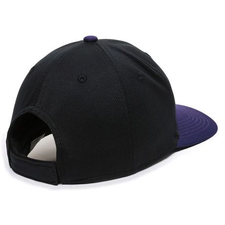Outdoor Cap Colorado Rockies™ MLB® Replica Structured Solid Panel Hat MLB-350 Fan Gear MLB Colorado Rockies