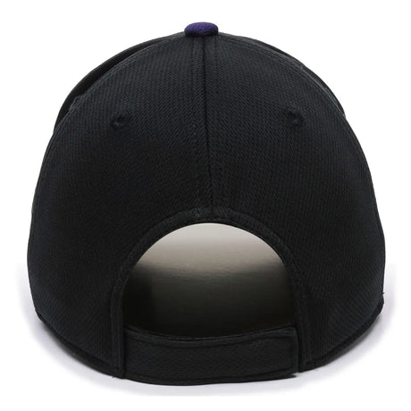 Outdoor Cap Colorado Rockies™ MLB® Replica Structured Solid Panel Hat MLB-350 Fan Gear MLB Colorado Rockies