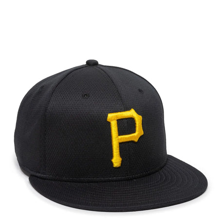 Outdoor Cap Pittsburgh Pirates™ MLB® Replica Structured Solid Panel Hat MLB-400 Fan Gear MLB Pittsburgh Pirates