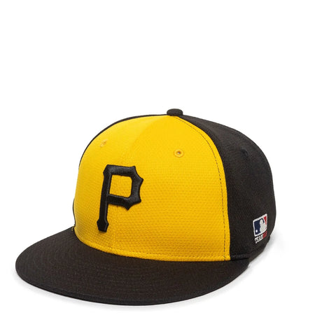 Outdoor Cap Pittsburgh Pirates™ MLB® Replica Structured Solid Panel Hat MLB-400 Fan Gear MLB Pittsburgh Pirates
