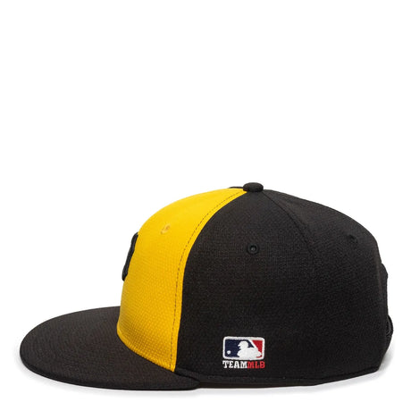 Outdoor Cap Pittsburgh Pirates™ MLB® Replica Structured Solid Panel Hat MLB-400 Fan Gear MLB Pittsburgh Pirates