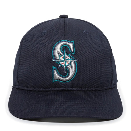 Outdoor Cap Seattle Mariners™ MLB® Replica Structured Solid Panel Hat MLB-350 Fan Gear MLB Seattle Mariners