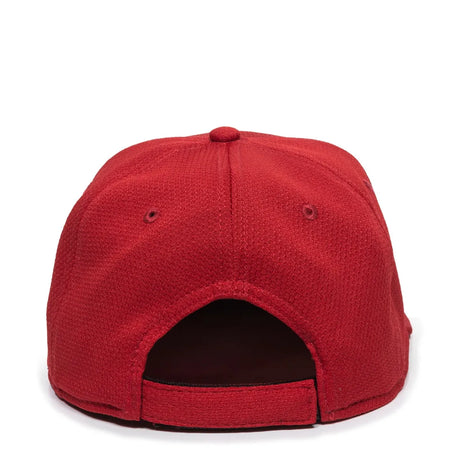 Outdoor Cap Cincinnati Reds™ MLB® Replica Structured Solid Panel Hat MLB-400 Fan Gear MLB Cincinnati Reds
