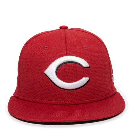 Outdoor Cap Cincinnati Reds™ MLB® Replica Structured Solid Panel Hat MLB-400 Fan Gear MLB Cincinnati Reds