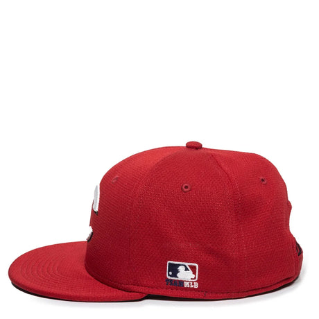 Outdoor Cap Cincinnati Reds™ MLB® Replica Structured Solid Panel Hat MLB-400 Fan Gear MLB Cincinnati Reds