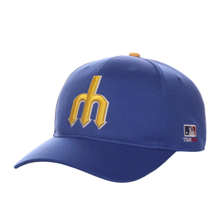 Outdoor Cap Seattle Mariners™ MLB® Replica Structured Solid Panel Hat MLB-350 Fan Gear MLB Seattle Mariners