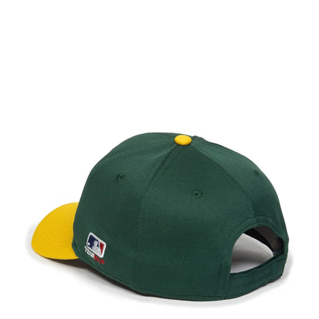 Outdoor Cap Oakland Athletics™ MLB® Replica Structured Solid Panel Hat MLB-350 Fan Gear MLB Oakland Athletics