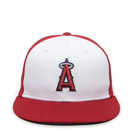 Outdoor Cap Los Angeles Angels™ MLB® Replica Structured Solid Panel Hat MLB-400 Fan Gear MLB Los Angeles Angels