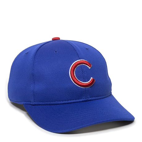 Outdoor Cap Chicago Cubs™ MLB® Replica Structured Solid Panel Hat MLB-350 Fan Gear MLB Chicago Cubs