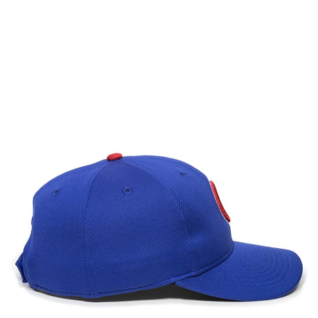 Outdoor Cap Chicago Cubs™ MLB® Replica Structured Solid Panel Hat MLB-350 Fan Gear MLB Chicago Cubs