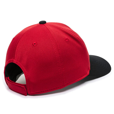 Outdoor Cap Cincinnati Reds™ MLB® Replica Structured Solid Panel Hat MLB-350 Fan Gear MLB Cincinnati Reds