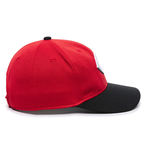 Outdoor Cap Cincinnati Reds™ MLB® Replica Structured Solid Panel Hat MLB-350 Fan Gear MLB Cincinnati Reds