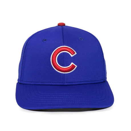 Outdoor Cap Chicago Cubs™ Official MLB® Replica Structured Solid Panel Hat MLB-600 Fan Gear MLB Chicago Cubs