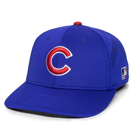 Outdoor Cap Chicago Cubs™ Official MLB® Replica Structured Solid Panel Hat MLB-600 Fan Gear MLB Chicago Cubs