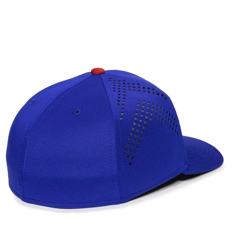 Outdoor Cap Chicago Cubs™ Official MLB® Replica Structured Solid Panel Hat MLB-600 Fan Gear MLB Chicago Cubs