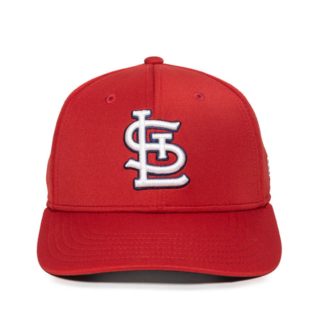 Outdoor Cap St. Louis Cardinals™ Official MLB® Replica Structured Solid Panel Hat MLB-600 Fan Gear MLB St. Louis Cardinals