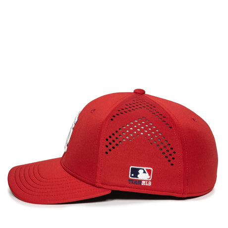 Outdoor Cap St. Louis Cardinals™ Official MLB® Replica Structured Solid Panel Hat MLB-600 Fan Gear MLB St. Louis Cardinals