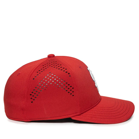 Outdoor Cap St. Louis Cardinals™ Official MLB® Replica Structured Solid Panel Hat MLB-600 Fan Gear MLB St. Louis Cardinals