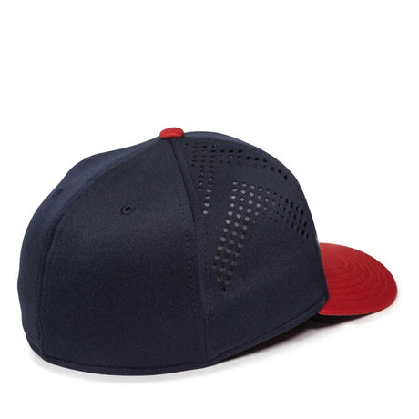 Outdoor Cap Atlanta Braves™ Official MLB® Replica Structured Solid Panel Hat MLB-600 Fan Gear MLB Atlanta Braves