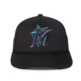 Outdoor Cap Miami Marlins™ Official MLB® Replica Structured Solid Panel Hat (MLB-600)-3