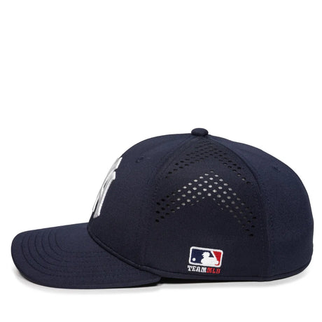 Outdoor Cap New York Yankees™ Official MLB® Replica Structured Solid Panel Hat MLB-600 Fan Gear MLB New York Yankees
