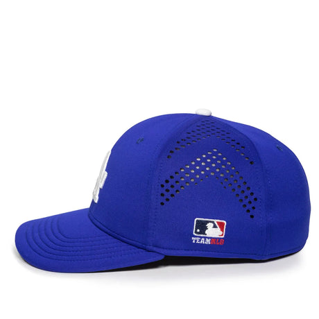 Outdoor Cap Los Angeles Dodgers™ Official MLB® Replica Structured Solid Panel Hat MLB-600 Fan Gear MLB Los Angeles Dodgers