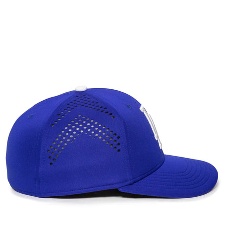 Outdoor Cap Los Angeles Dodgers™ Official MLB® Replica Structured Solid Panel Hat MLB-600 Fan Gear MLB Los Angeles Dodgers