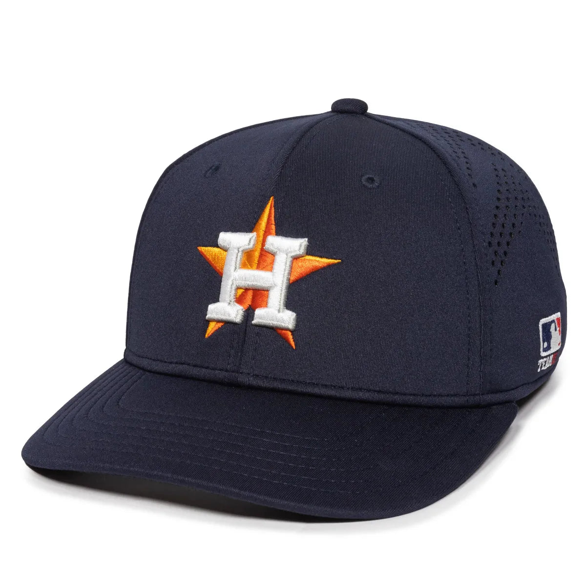 Outdoor Cap Houston Astros™ Official MLB® Replica Structured Solid Panel Hat MLB-600 Fan Gear MLB Houston Astros