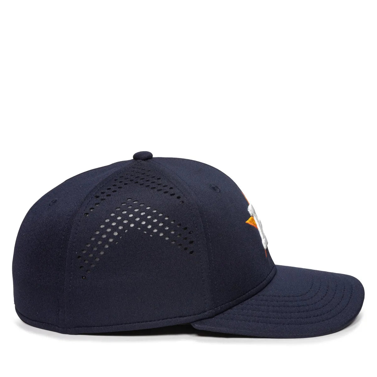 Outdoor Cap Houston Astros™ Official MLB® Replica Structured Solid Panel Hat MLB-600 Fan Gear MLB Houston Astros