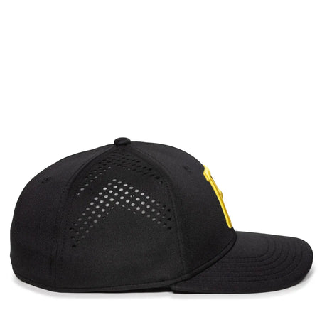 Outdoor Cap Pittsburgh Pirates™ Official MLB® Replica Structured Solid Panel Hat MLB-600 Fan Gear MLB Pittsburgh Pirates
