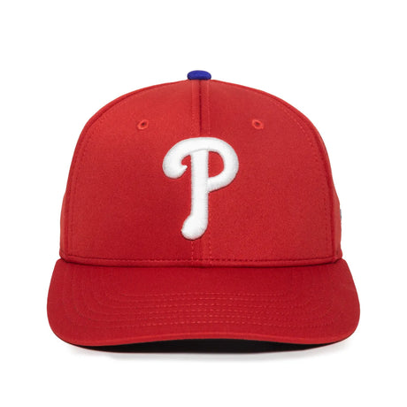 Outdoor Cap Philadelphia Phillies™ Official MLB® Replica Structured Solid Panel Hat MLB-600 Fan Gear MLB Philadelphia Phillies