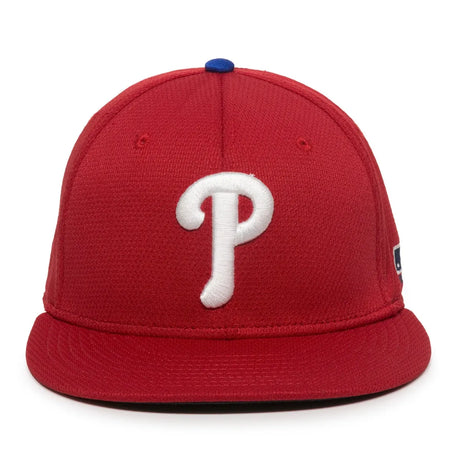 Outdoor Cap Philadelphia Phillies™ MLB® Replica Structured Solid Panel Hat MLB-400 Fan Gear MLB Philadelphia Phillies