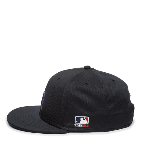 Outdoor Cap Colorado Rockies™ MLB® Replica Structured Solid Panel Hat MLB-400 Fan Gear MLB Colorado Rockies