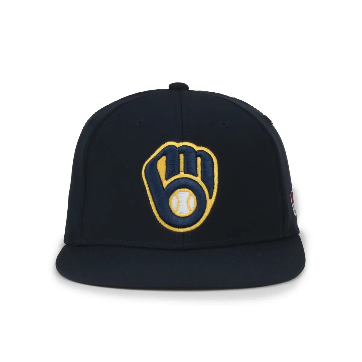 Outdoor Cap Milwaukee Brewers™ MLB® Replica Structured Solid Panel Hat MLB-450 Fan Gear MLB Milwaukee Brewers