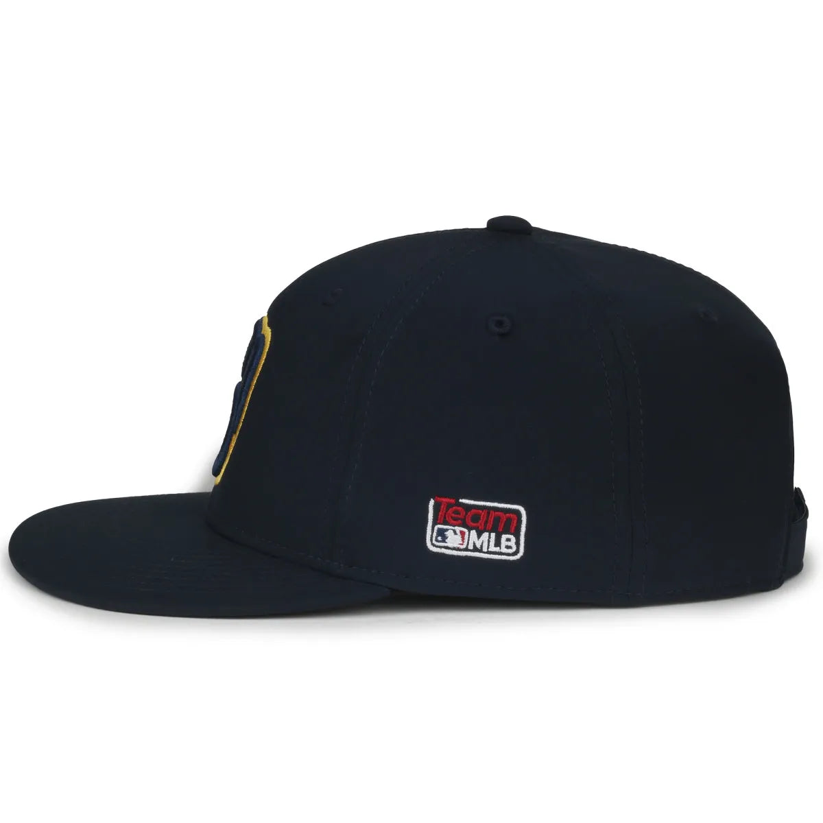 Outdoor Cap Milwaukee Brewers™ MLB® Replica Structured Solid Panel Hat MLB-450 Fan Gear MLB Milwaukee Brewers
