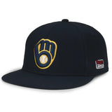 Outdoor Cap Milwaukee Brewers™ MLB® Replica Structured Solid Panel Hat MLB-450 Fan Gear MLB Milwaukee Brewers