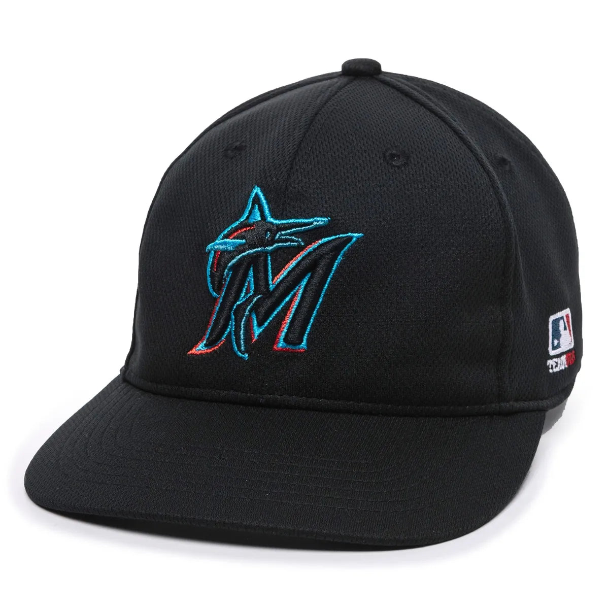 Outdoor Cap Miami Marlins™ MLB® Replica Structured Solid Panel Hat MLB-350 Fan Gear MLB Miami Marlins