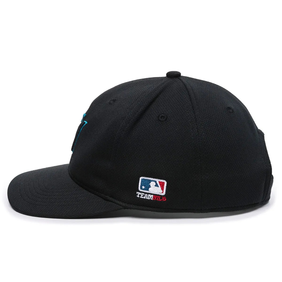 Outdoor Cap Miami Marlins™ MLB® Replica Structured Solid Panel Hat MLB-350 Fan Gear MLB Miami Marlins