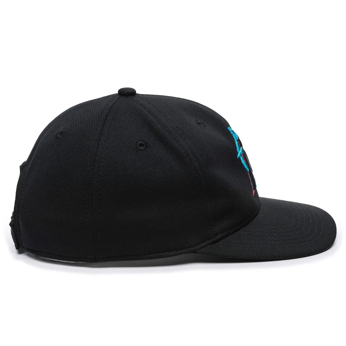 Outdoor Cap Miami Marlins™ MLB® Replica Structured Solid Panel Hat MLB-350 Fan Gear MLB Miami Marlins