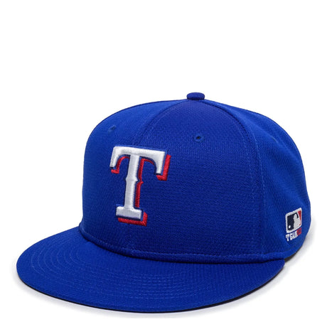 Outdoor Cap Texas Rangers™ MLB® Replica Structured Solid Panel Hat MLB-400 Fan Gear MLB Texas Rangers