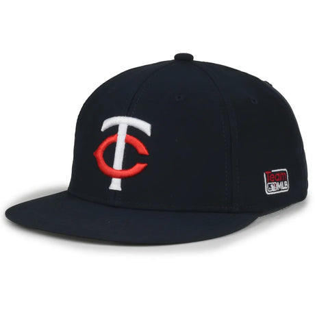 Outdoor Cap Minnesota Twins™ MLB® Replica Structured Solid Panel Hat MLB-450 Fan Gear MLB Minnesota Twins