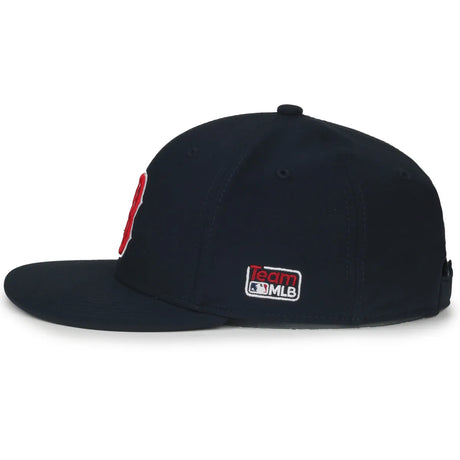 Outdoor Cap Boston Red Sox™ MLB® Replica Structured Solid Panel Hat MLB-450 Fan Gear MLB Boston Red Sox
