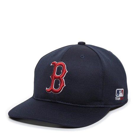 Outdoor Cap Boston Red Sox™ MLB® Replica Structured Solid Panel Hat MLB-350 Fan Gear MLB Boston Red Sox