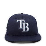 Outdoor Cap Tampa Bay Rays™ MLB® Replica Structured Solid Panel Hat MLB-400 Fan Gear MLB Tampa Bay Rays