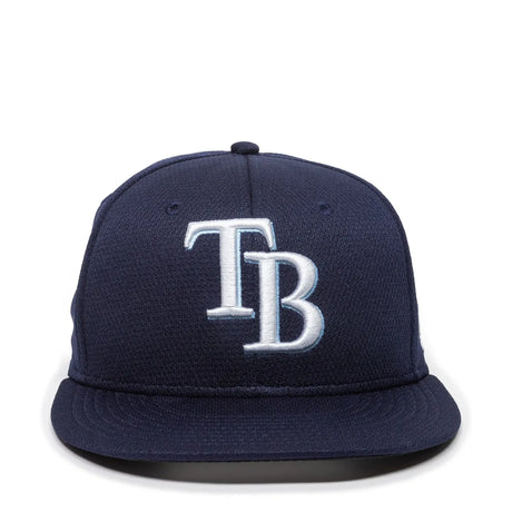 Outdoor Cap Tampa Bay Rays™ MLB® Replica Structured Solid Panel Hat MLB-400 Fan Gear MLB Tampa Bay Rays