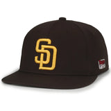 Outdoor Cap San Diego Padres™ MLB® Replica Structured Solid Panel Hat MLB-450 Fan Gear MLB San Diego Padres