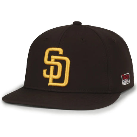 Outdoor Cap San Diego Padres™ MLB® Replica Structured Solid Panel Hat MLB-450 Fan Gear MLB San Diego Padres